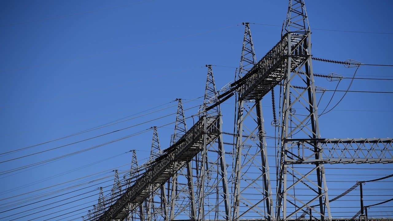 High voltage electricity transmission lines