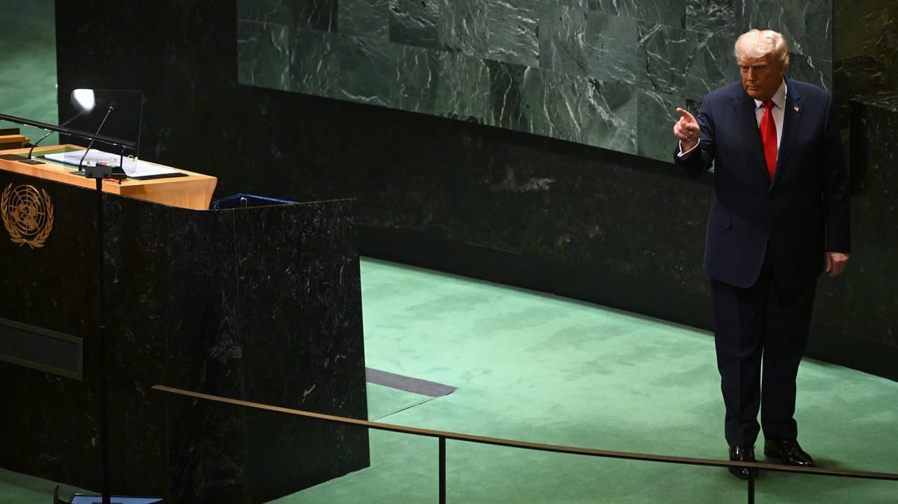 US President Donald Trump