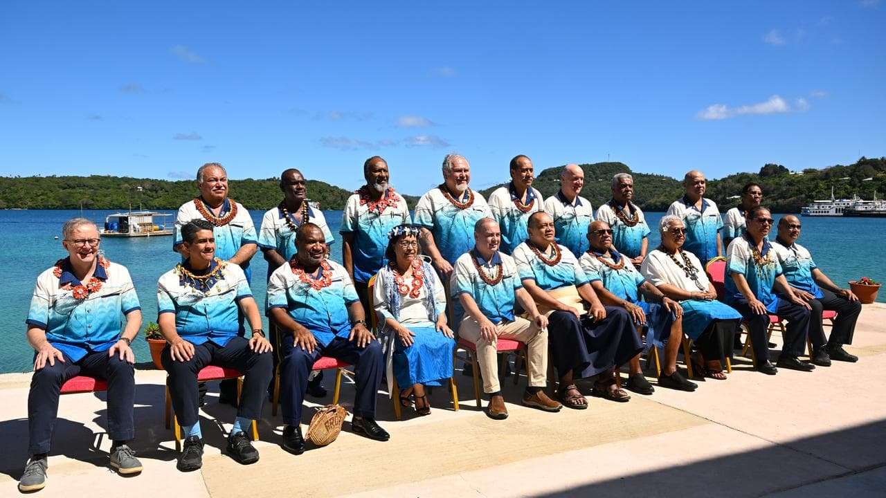 Pacific nation leaders