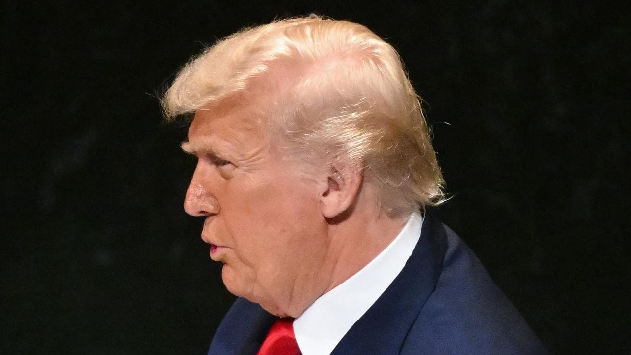 US President Donald Trump speaks at the United Nations