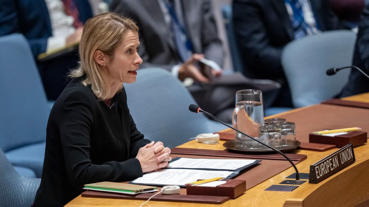 EU foreign policy chief Kaja Kallas