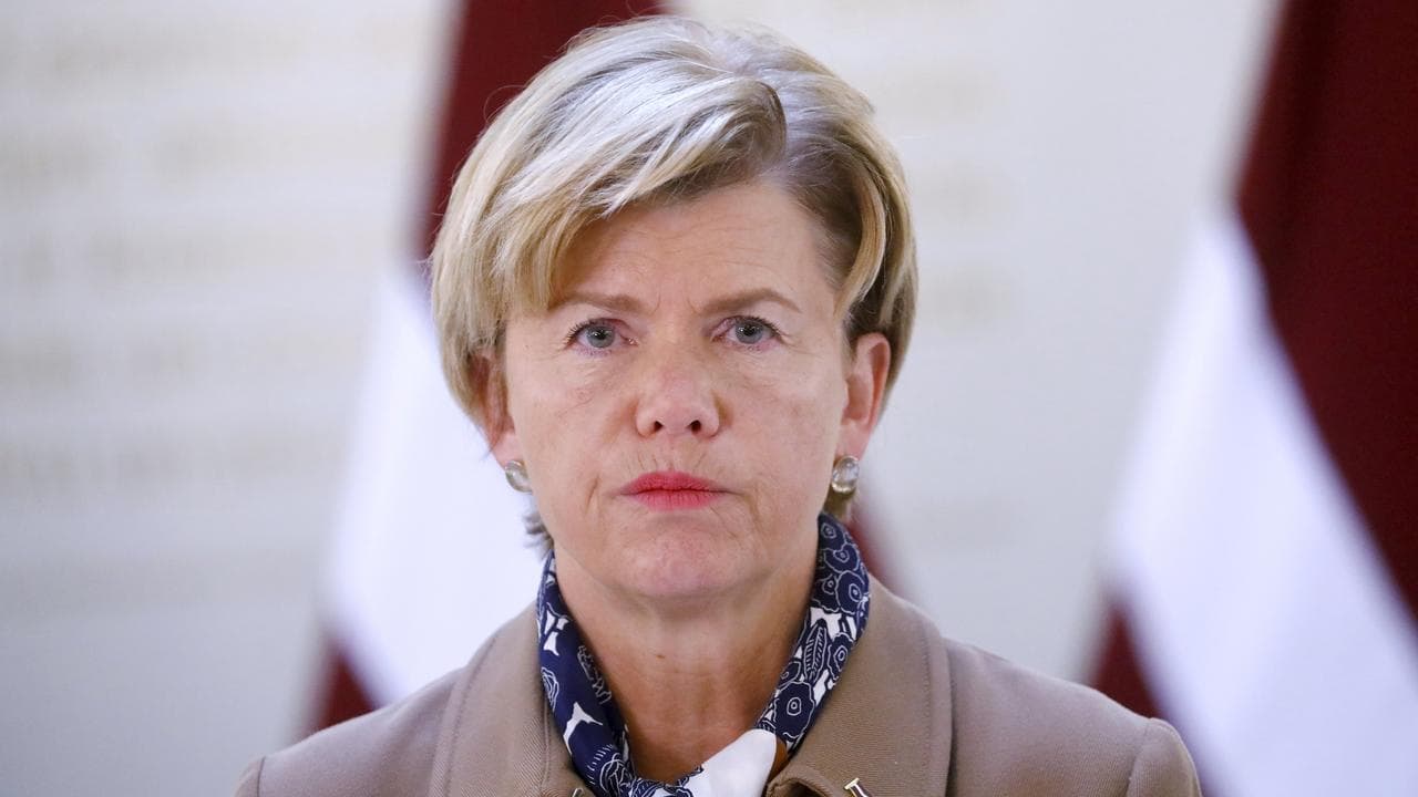 Latvian Foreign Minister Baiba Braze