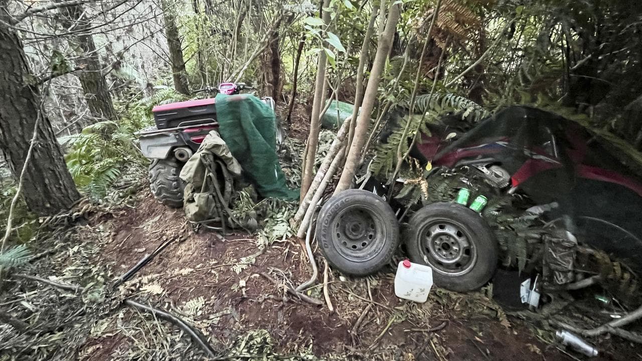 Camp where Tom Phillips and kids hid before shooting in Waitomo, NZ