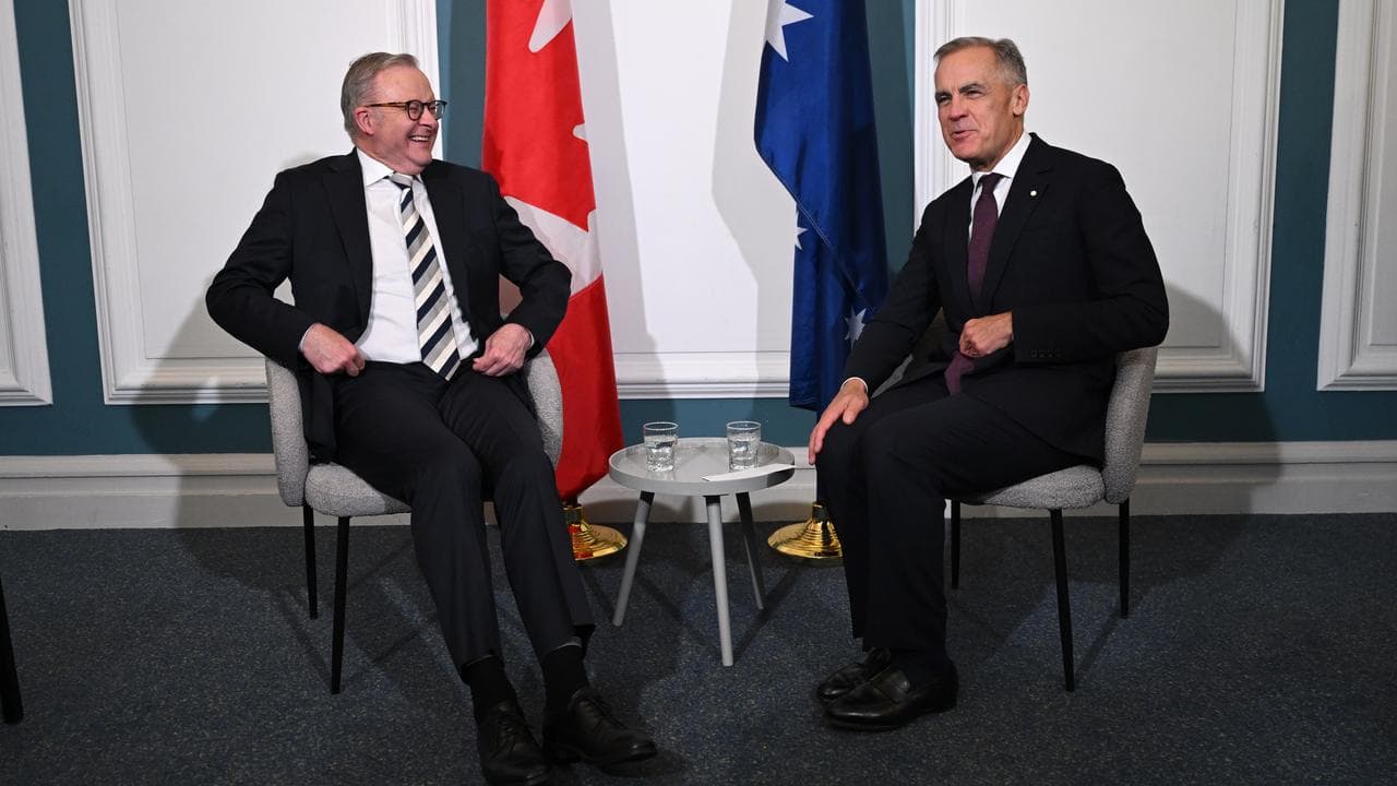 Anthony Albanese and Mark Carney