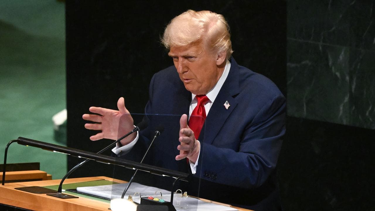 US President Donald Trump