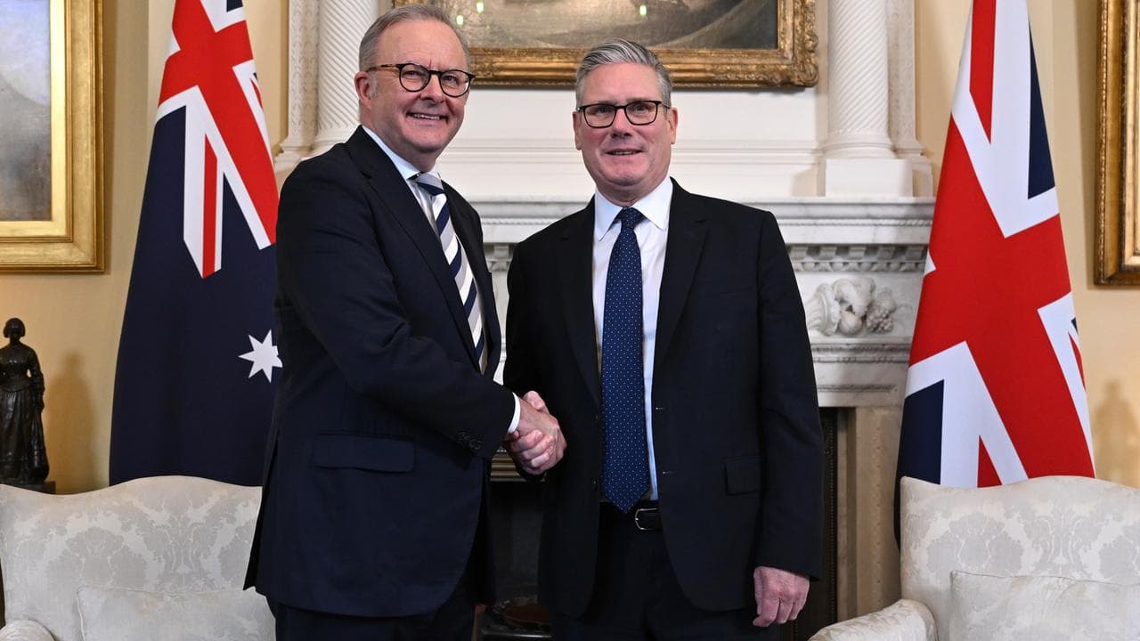 Anthony Albanese and Keir Starmer