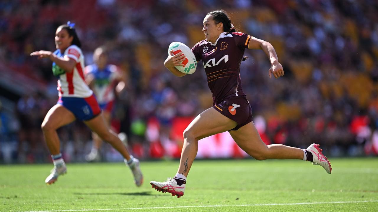 Kerri Johnson scored a double