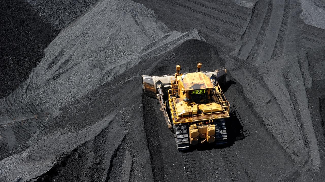 A coal terminal In Gladstone, Queensland