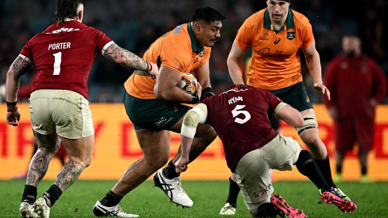 Will Skelton was one of the Wallabies' best against the touring Lions.