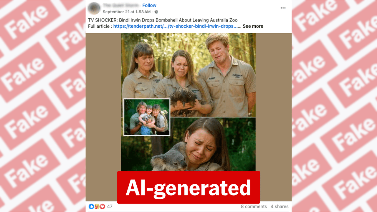 A screenshot of a Facebook post.