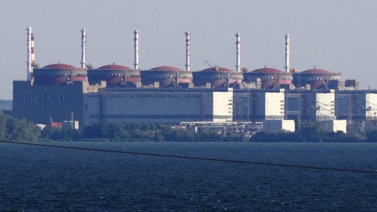 Zaporizhzhia nuclear power plant in southern Ukraine