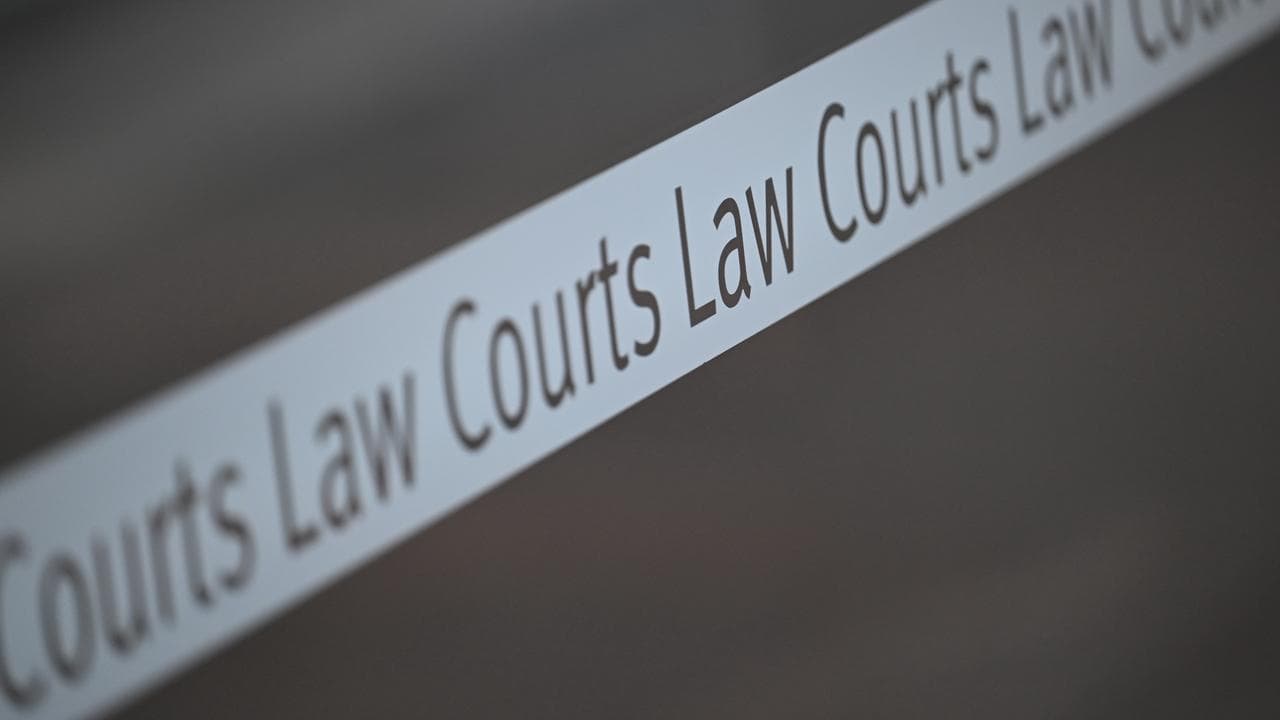 Court signage (file)