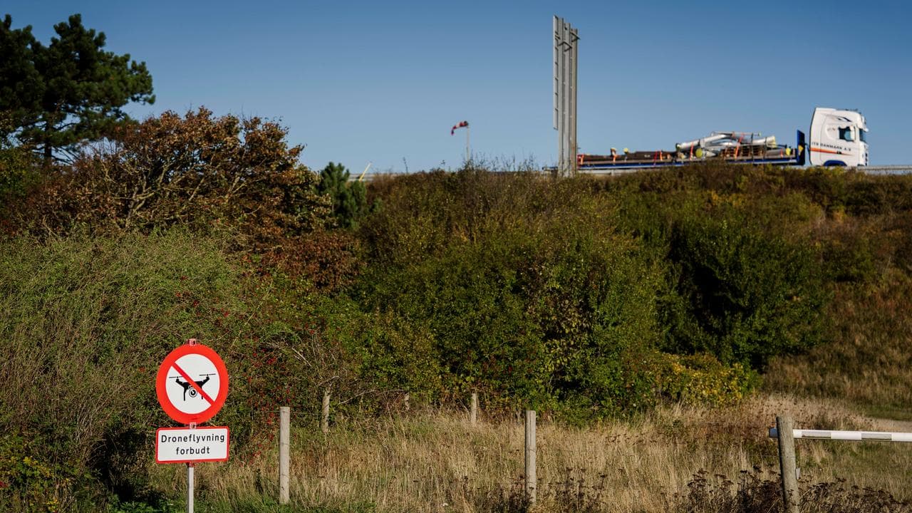 Drone prohibited sign