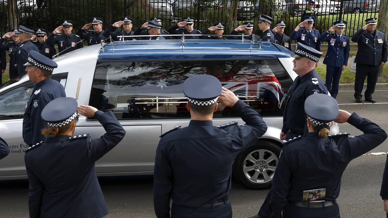 VICTORIA POLICE OFFICER F﻿UNERAL