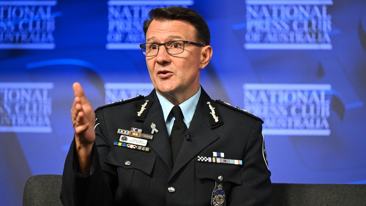 Australian Federal Police Commissioner Reece Kershaw