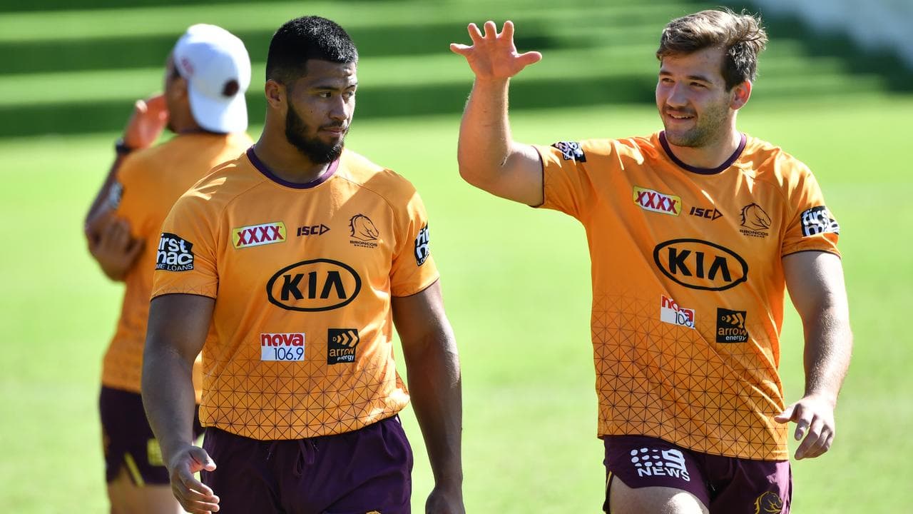 Payne Haas and Pat Carrigan