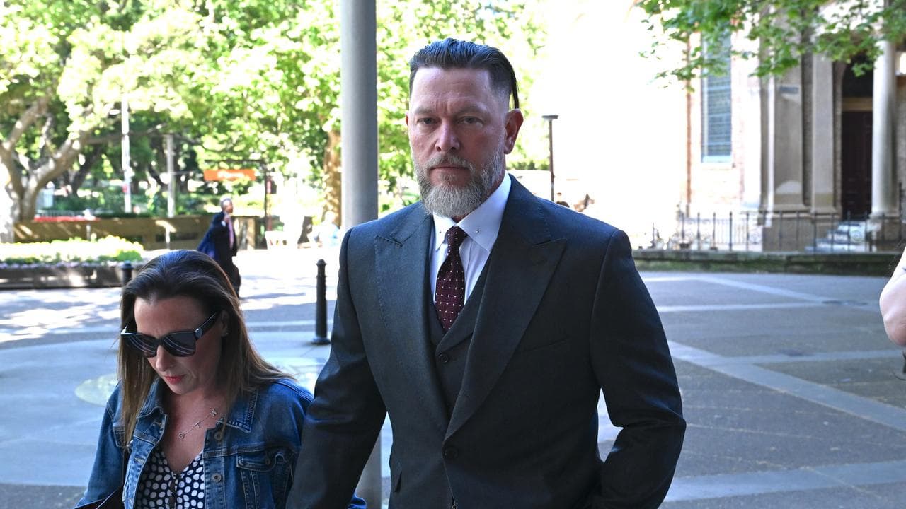 Oliver Jordan Schulz arrives at the Supreme Court