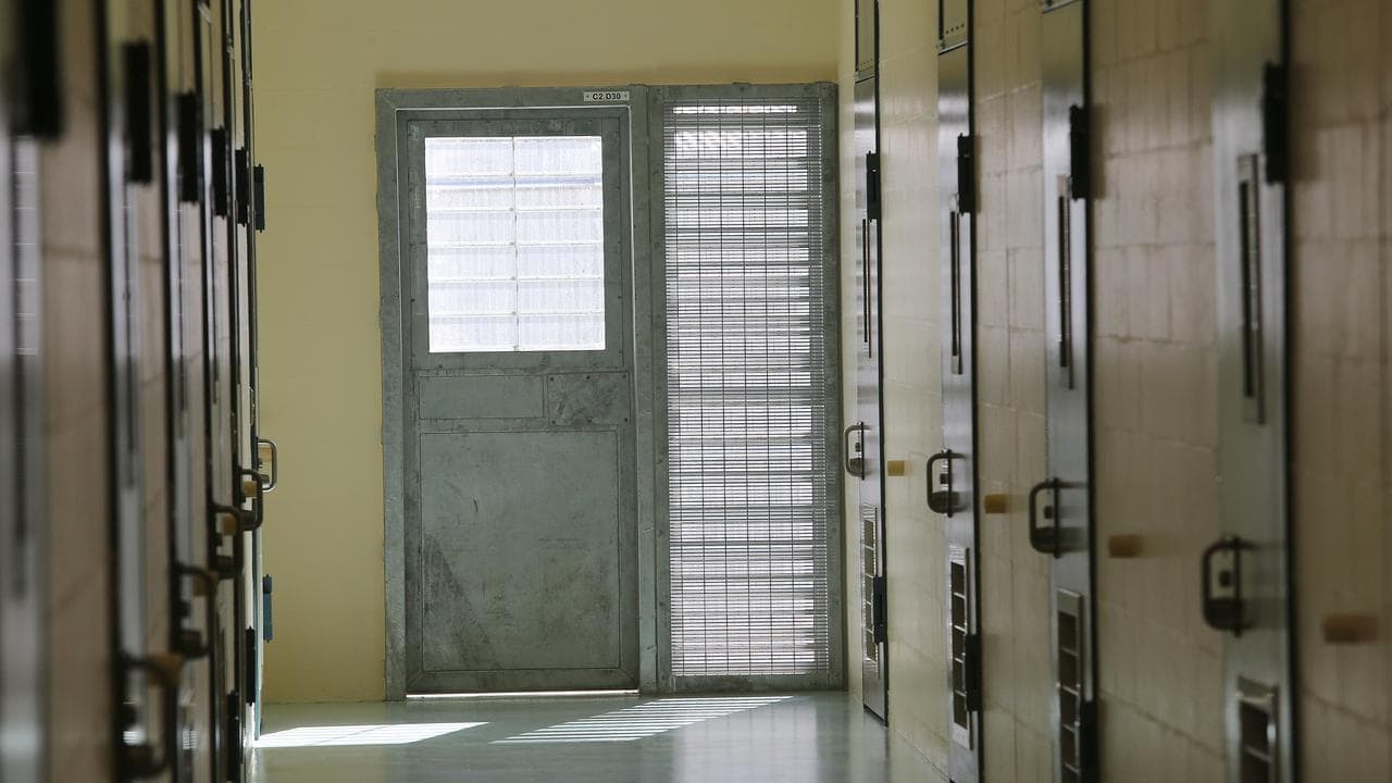 Prison corridor (file)