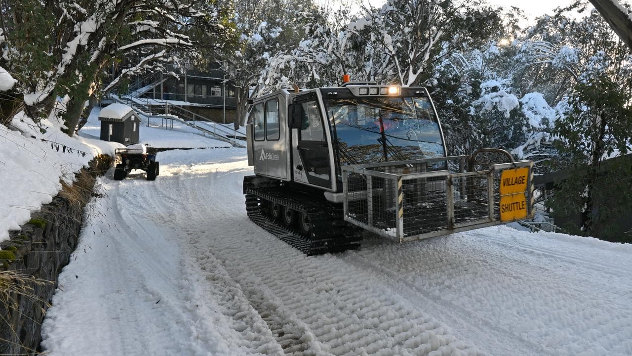 Snow at Falls Creek Alpine Resort