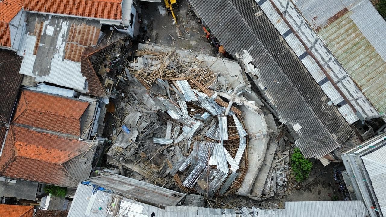 Indonesia school collapse