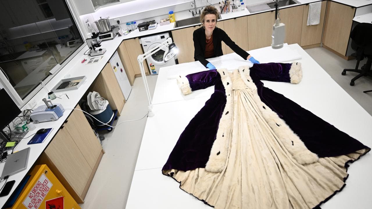 Dame Nellie Melba's robe