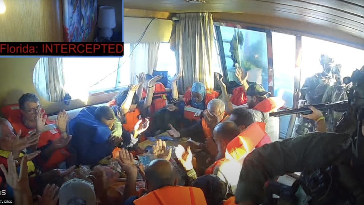 Israeli forces arrest flotilla activists (file image)