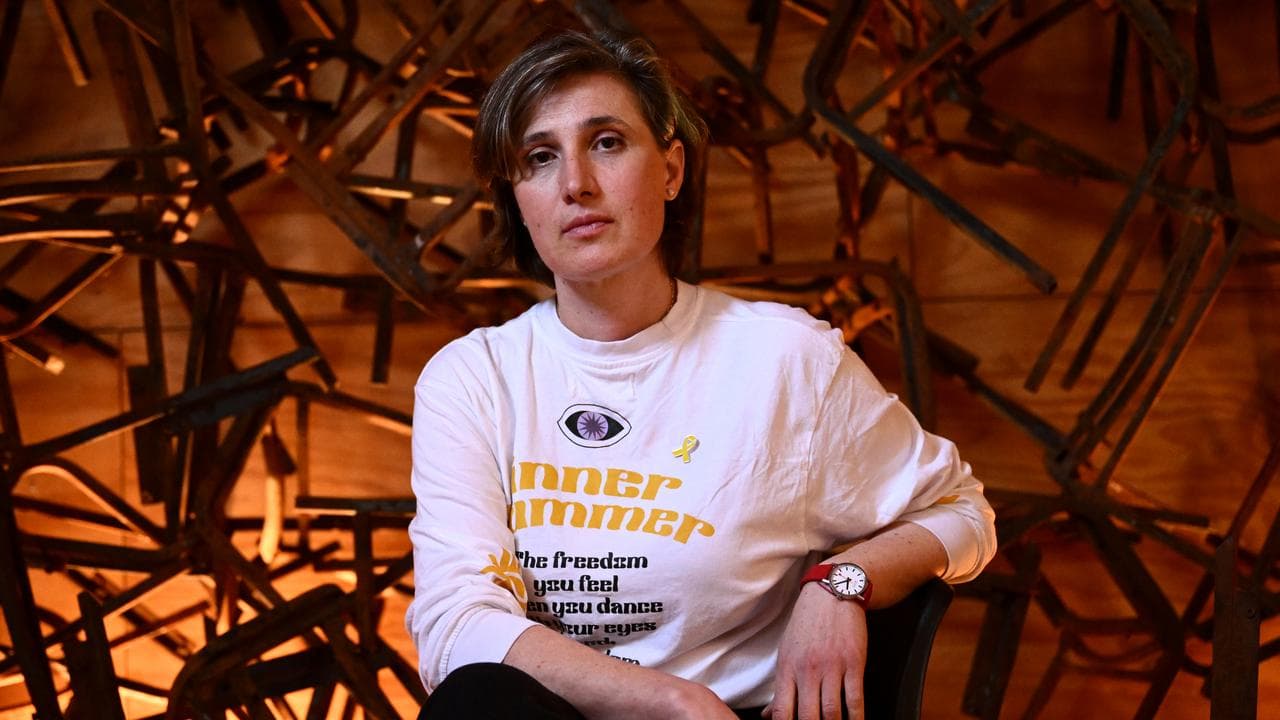 Australian Jewish artist Nina Sanadze