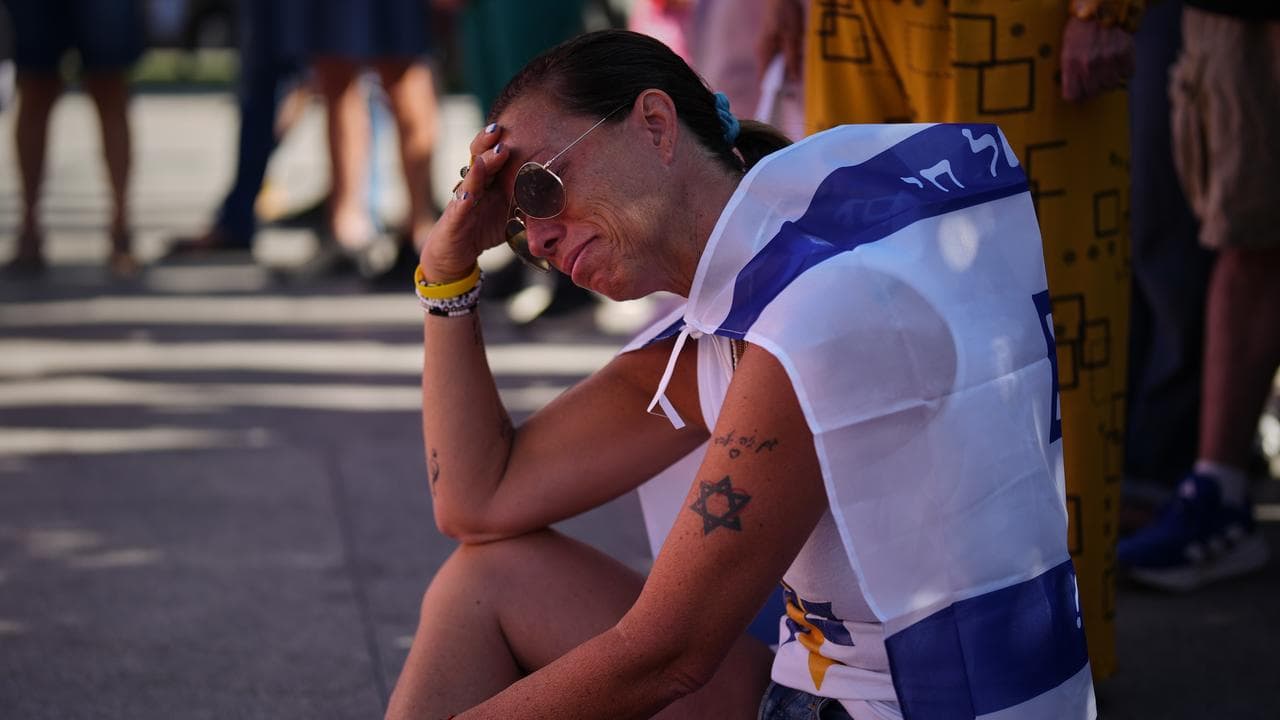 October 7 attack memorial in Tel Aviv
