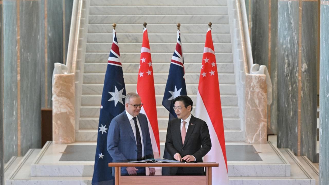 AUSTRALIA SINGAPORE LEADERS MEETING