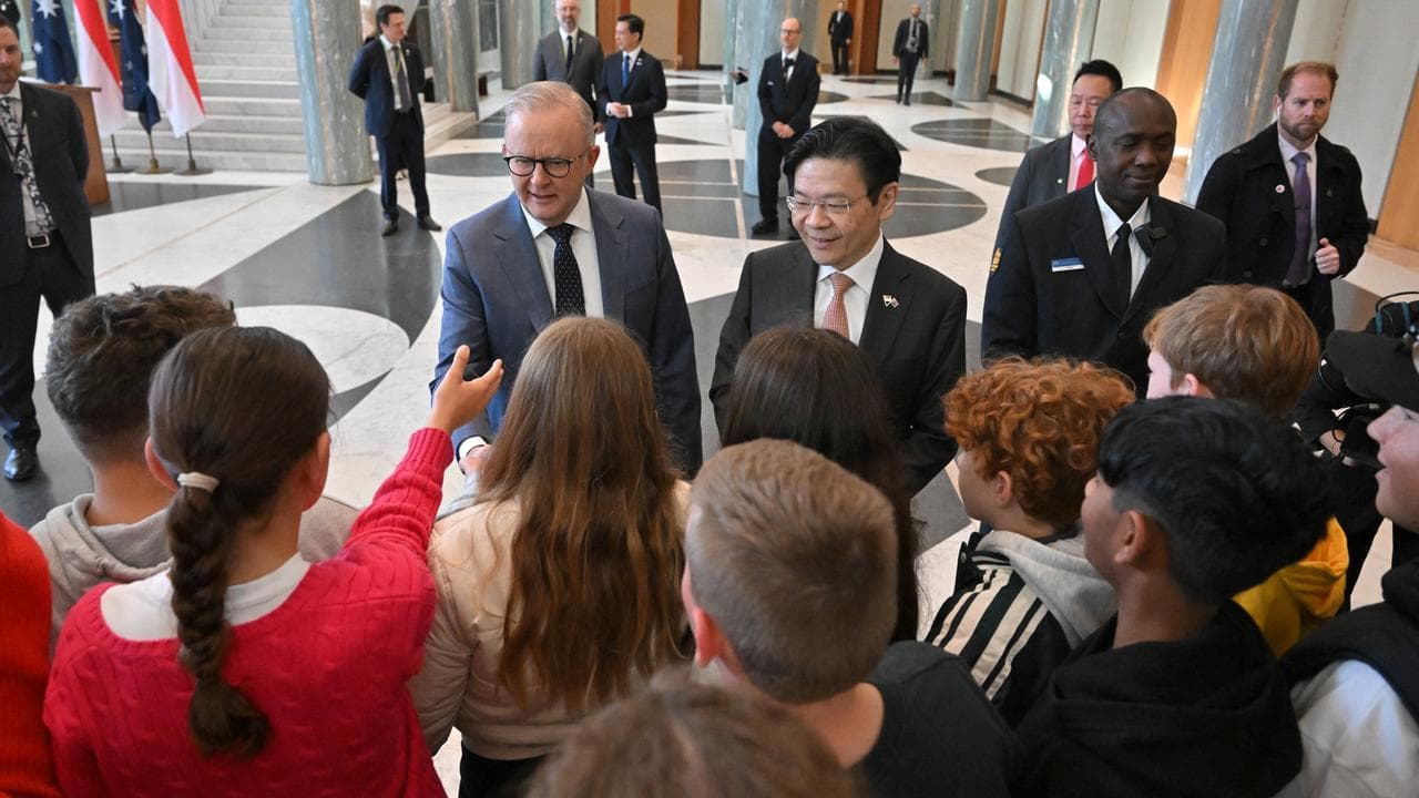 AUSTRALIA SINGAPORE LEADERS MEETING