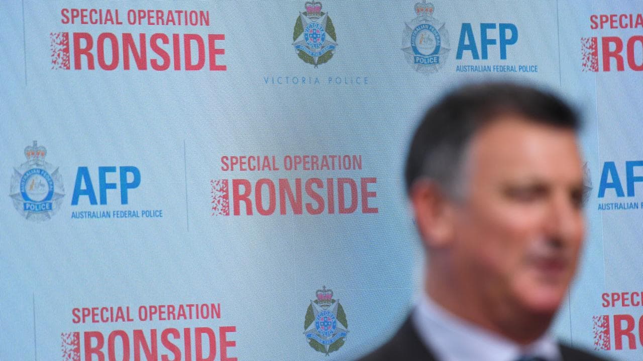 AFP assistant commissioner Bob Hill (file)