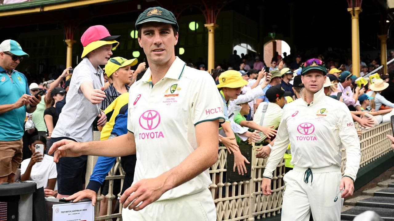 Pat Cummins, Steve Smith.