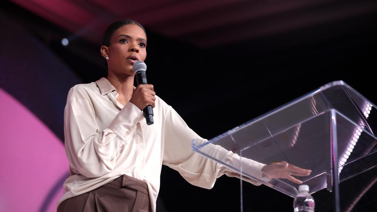 US right-wing influencer Candace Owens (file)