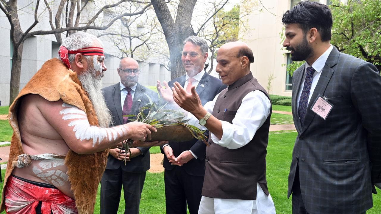 Indian Defence Minister Shri Rajnath Singh