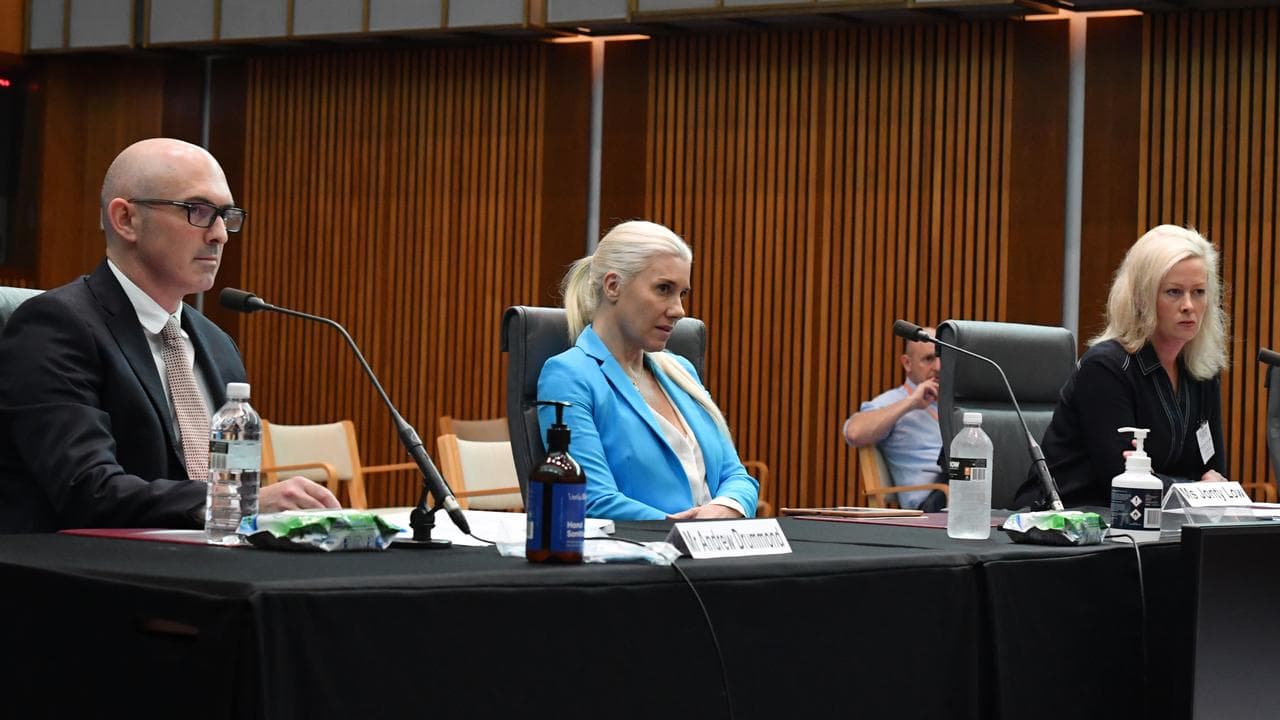 AAP editor, board chair and CEO sitting in a row.