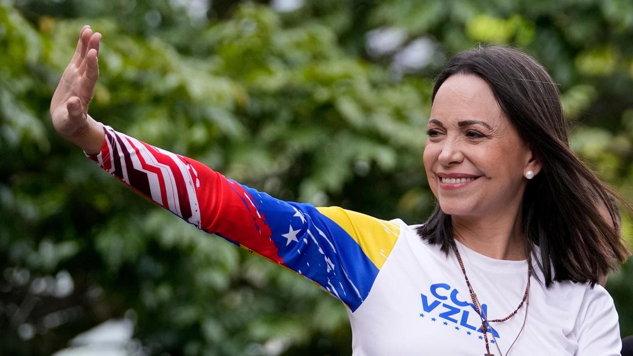Venezuelans opposition leader Maria Corina Machado