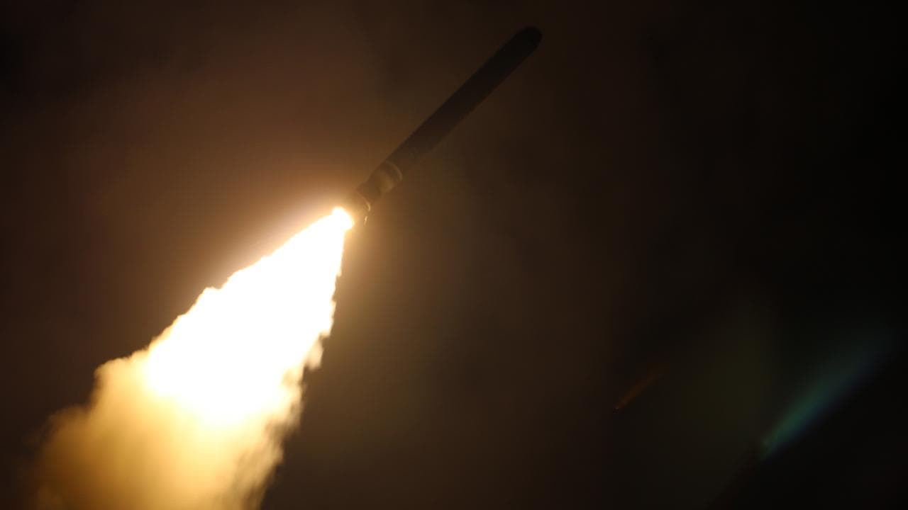 A Tomahawk land attack missile