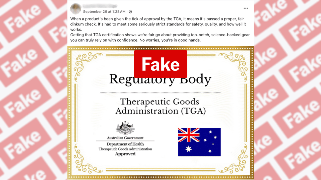 A screenshot of a Facebook post.