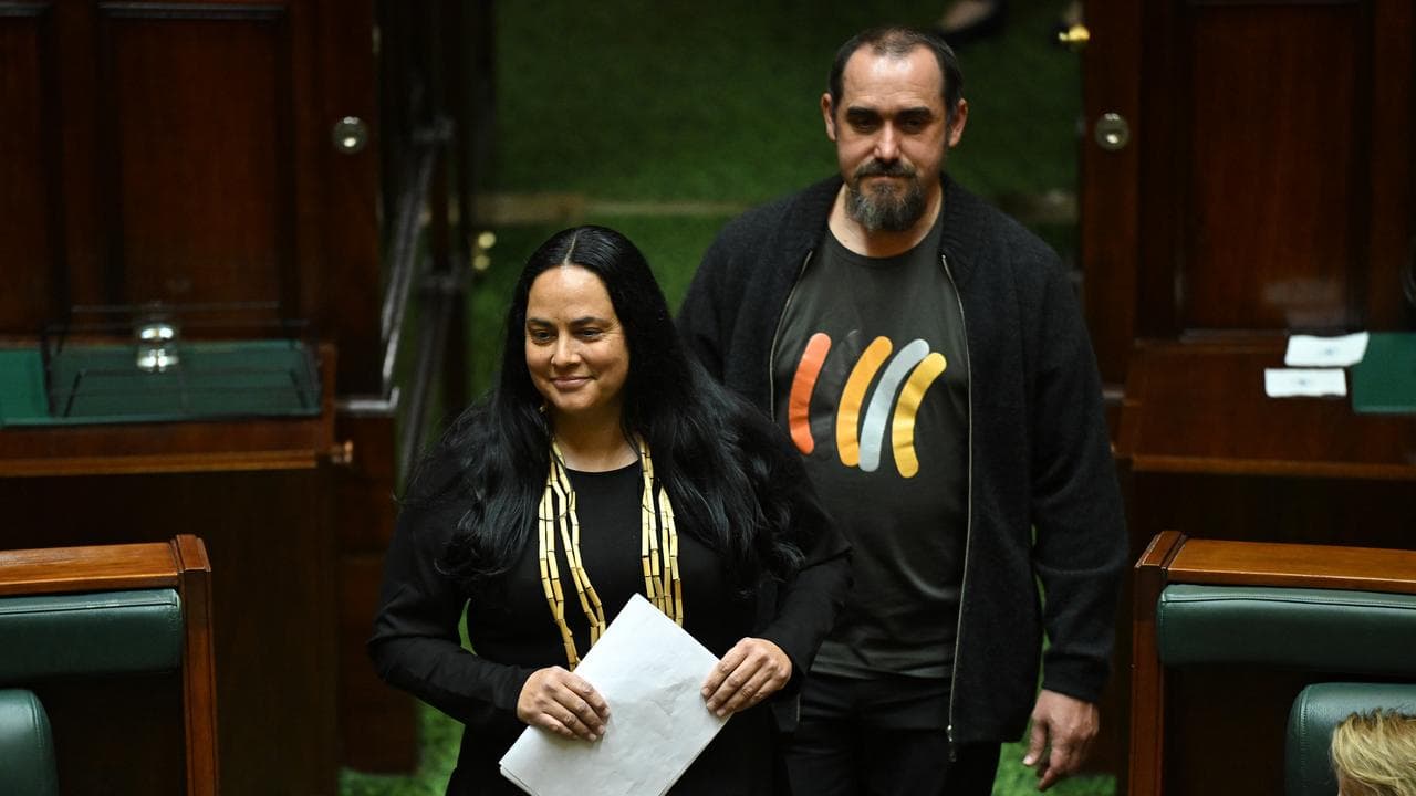 Assembly co-chairs Ngarra Murray and Rueben Berg