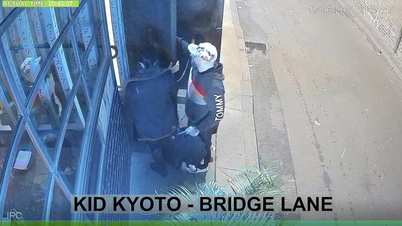 Bilal Hamze outside the restaurant (file)