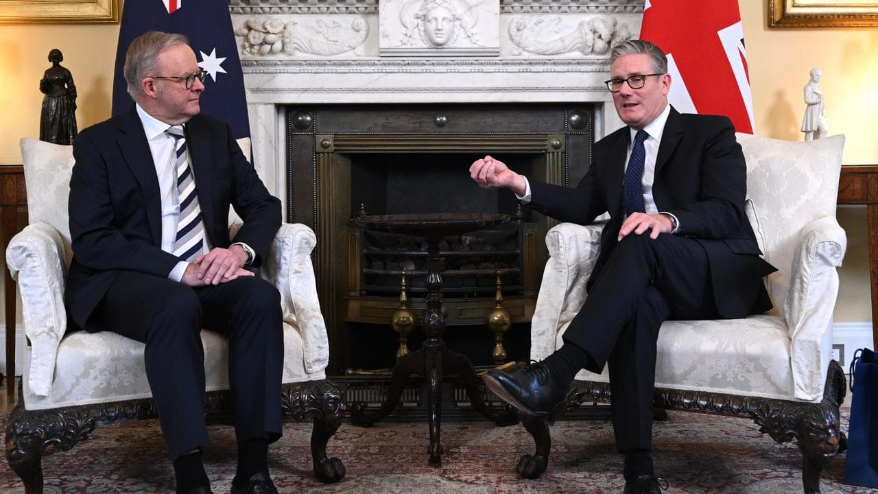 Anthony Albanese meets Keir Starmer in 10 Downing Street, London