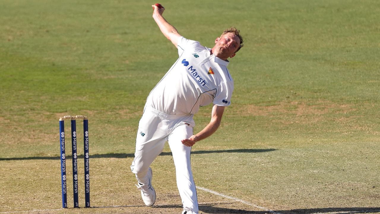 Brad Hope picked up four wickets for Tasmania.