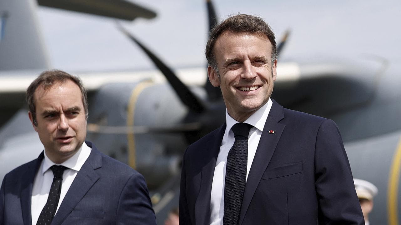 Sebastien Lecornu Emmanuel Macron
