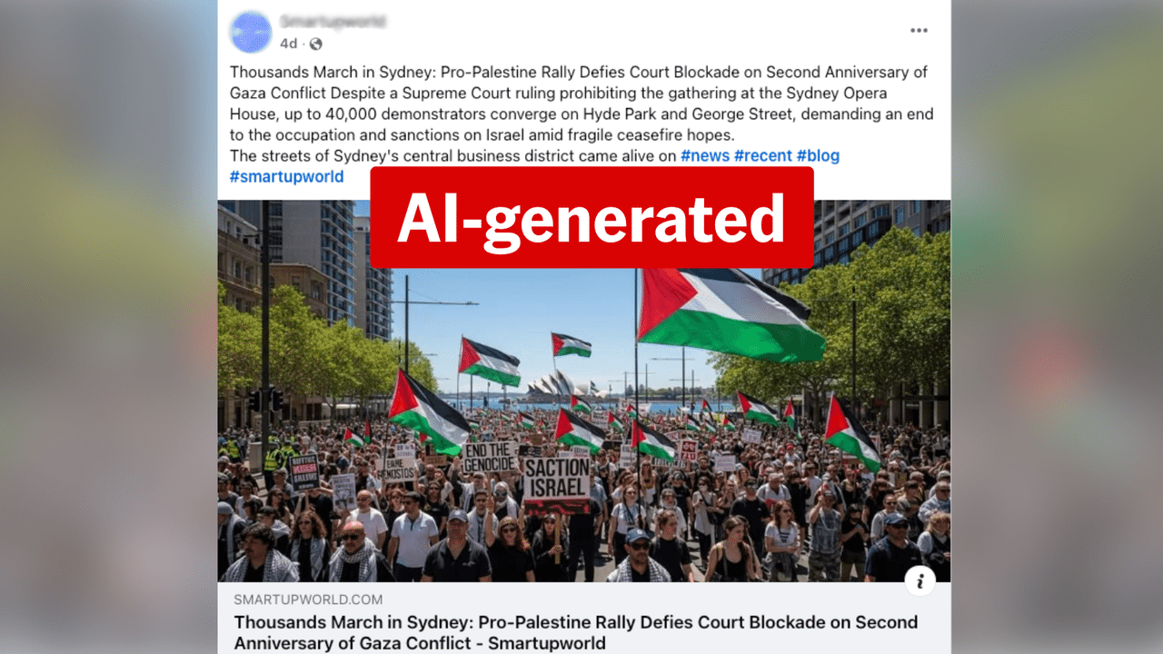 A screenshot of a Facebook post.