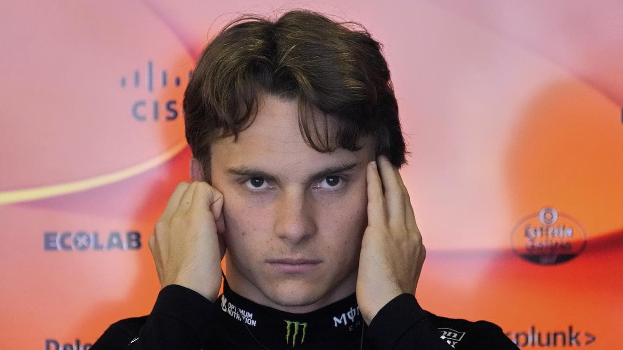 McLaren driver Oscar Piastr