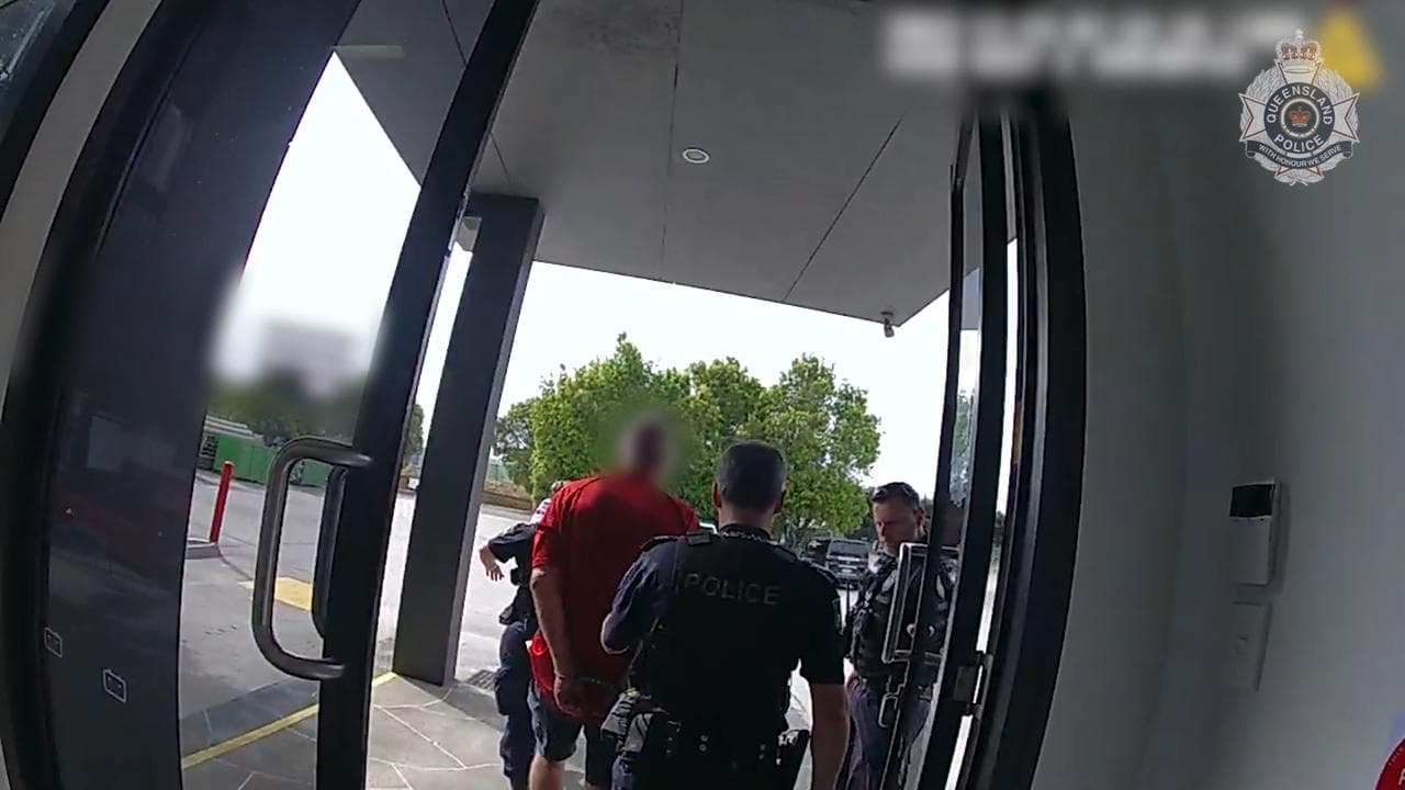 Robert Gee's arrest (file)