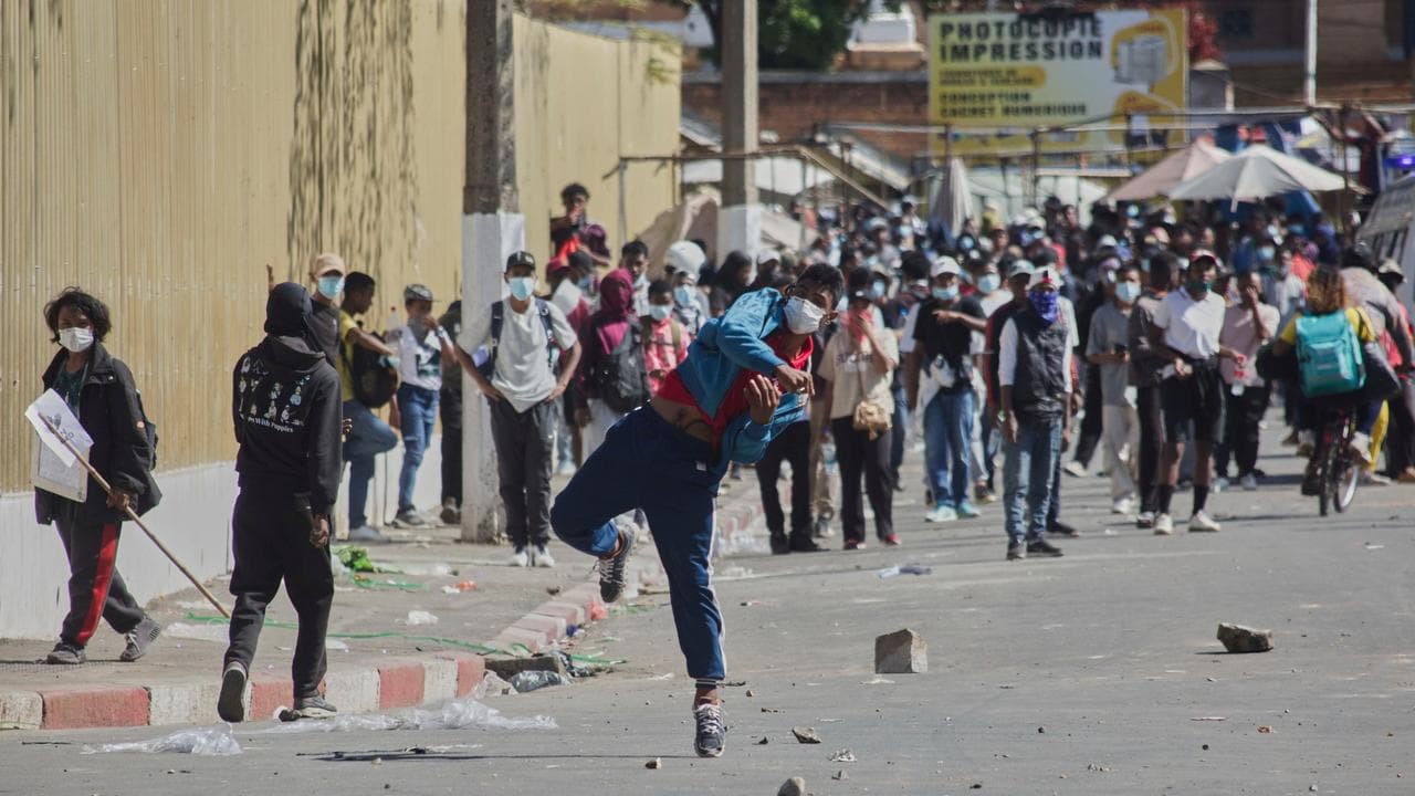 Madagascar protest