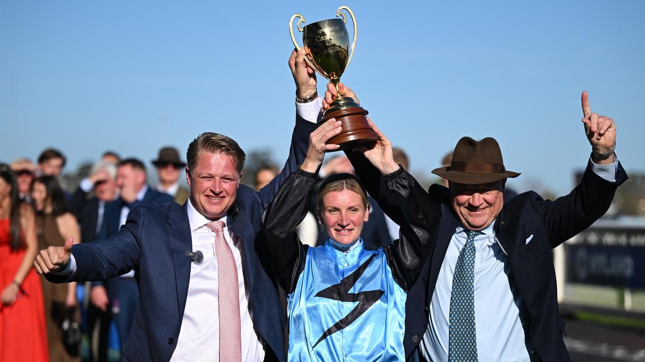 (L-R) Calvin McEvoy, Jamie Melham and Tony McEvoy.