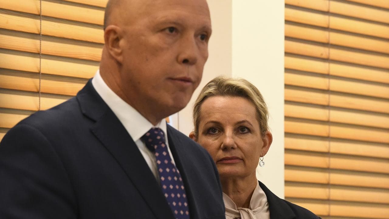 Peter Dutton and Sussan Ley