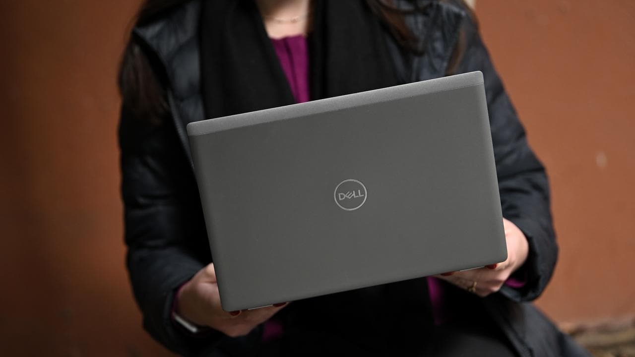 A file photo of a computer user